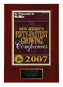 2007-XCEL Solutions Corp Selected For New Jersey’s Fifty-Fastest Growing Companies