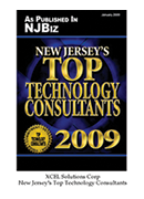 2009-XCEL Solutions Corp Selected For New Jersey’s Top Technology Consultants
