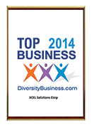 2014-XCEL Solutions Corp. Selected For TOP Diversity Owned Business in NJ